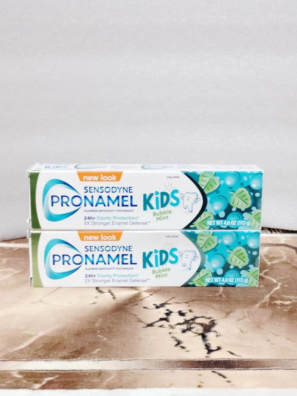 2 Sensodyne Pronamel Kids Toothpaste 24hr Cavity Protection